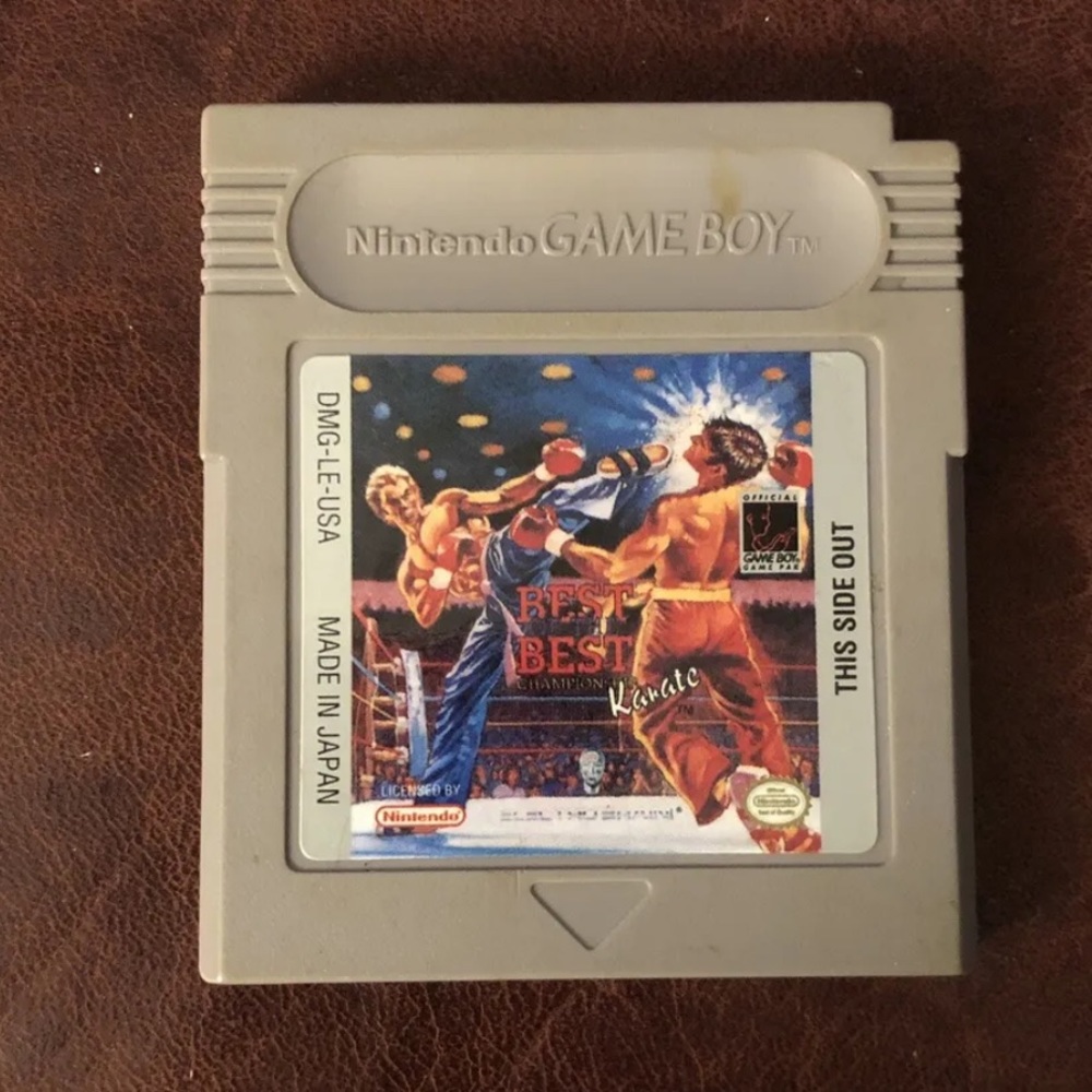 Nintendo GameBoy Best of the Best Karate Championship Game